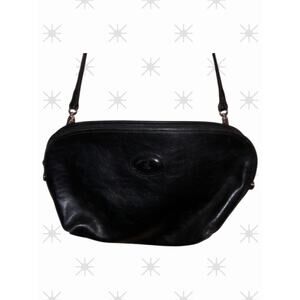 Aldo Filosini Vintage Retro Leather Craftsman Rome Italy Leather Shoulder Purse